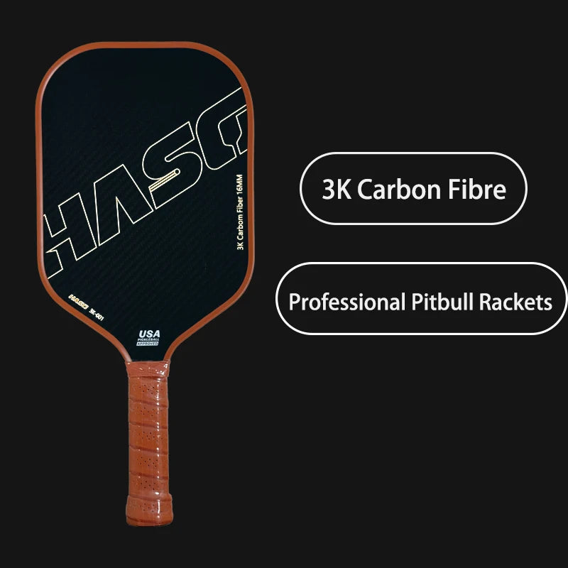 Raquette de Pickleball 3K en Fibre de Carbone