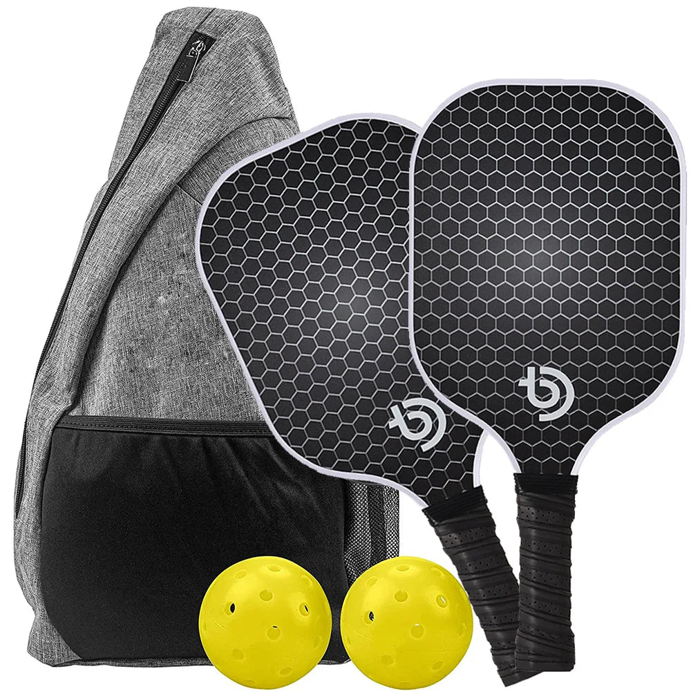 Set de Raquettes Pickleball NoEnName_Null – Ultra-Léger pour Tous Âges et Tous Terrains