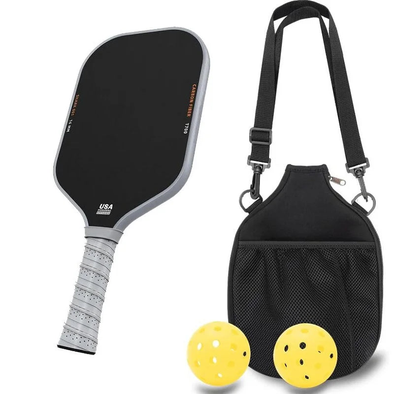 Raquette Pickleball T700 – Carbone 16mm, Grip Antidérapant