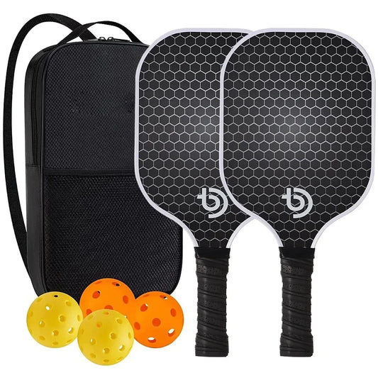 Set de Raquettes Pickleball NoEnName_Null – Contrôle Optimal et Grip Sécurisé, Pour Tous Âges